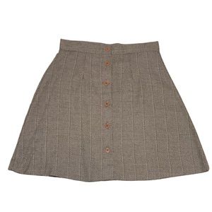 Vintage Button Down Skirt